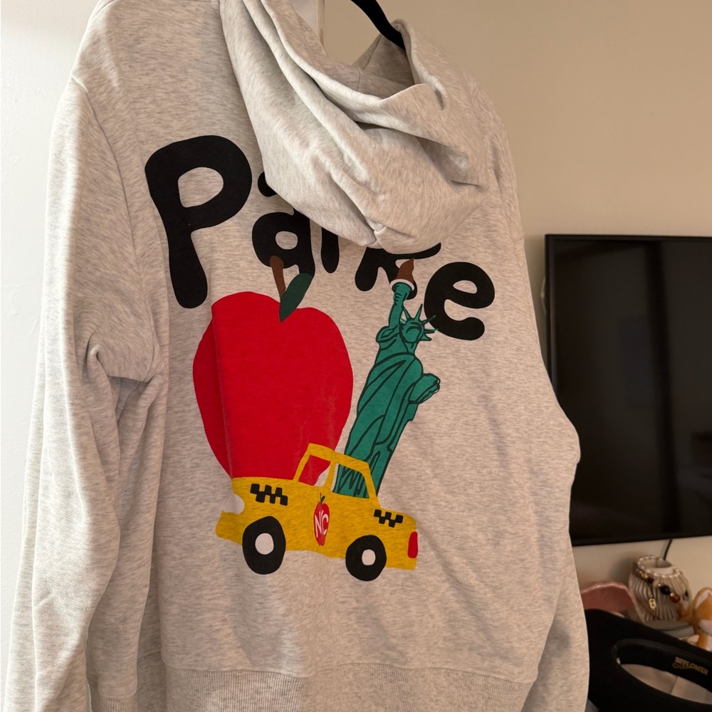 Parker Light Gray Hoodie